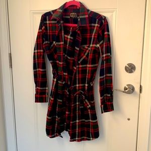 Flannel dress